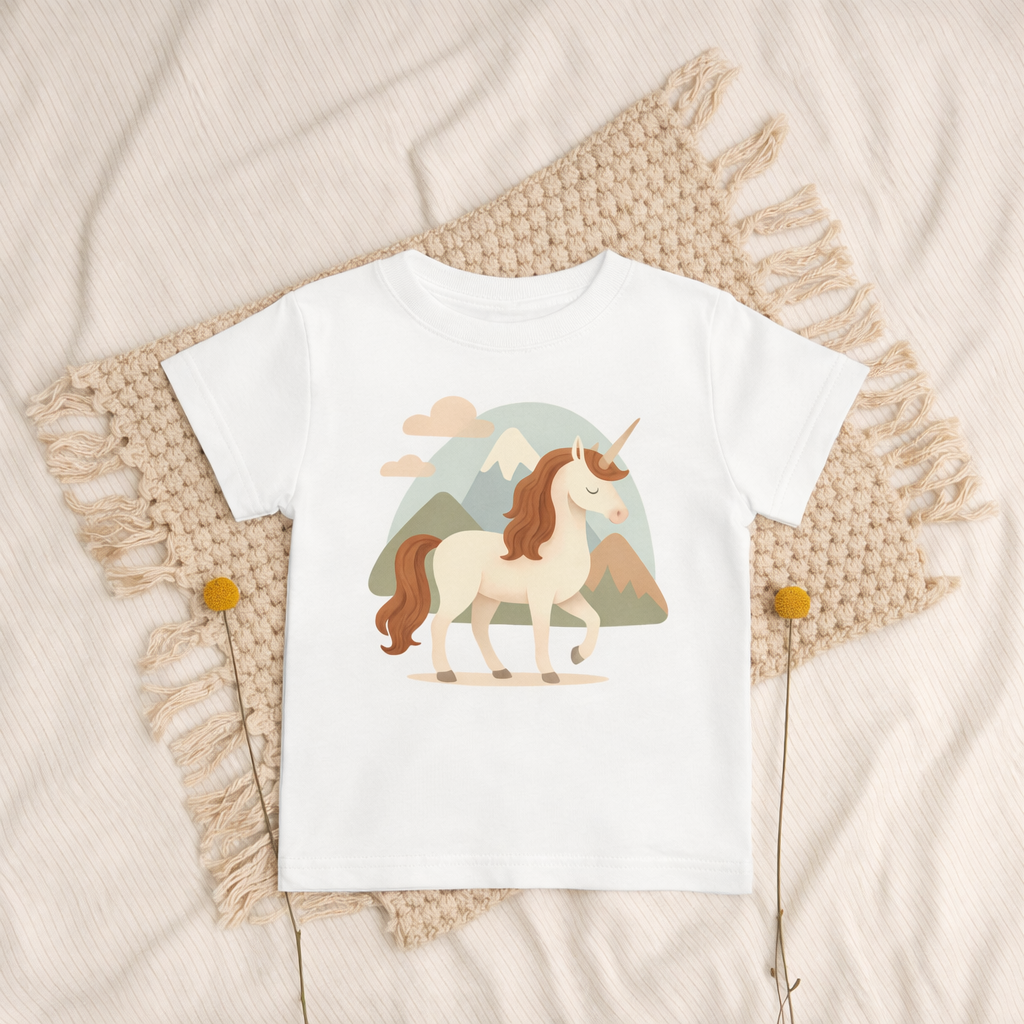 Bio-Baumwoll-T-Shirt - Pferd