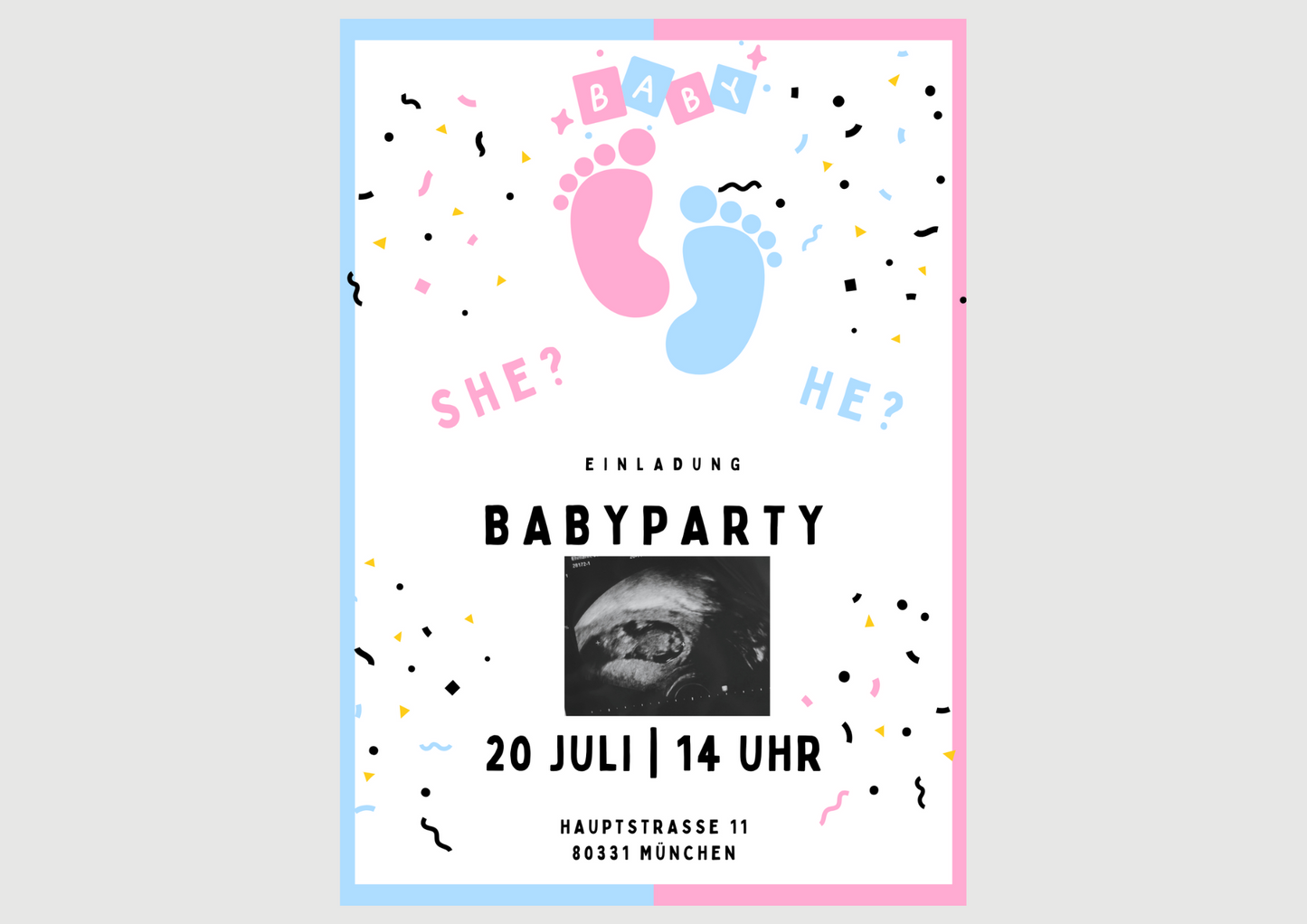 Einladungskarte PDF-Datei