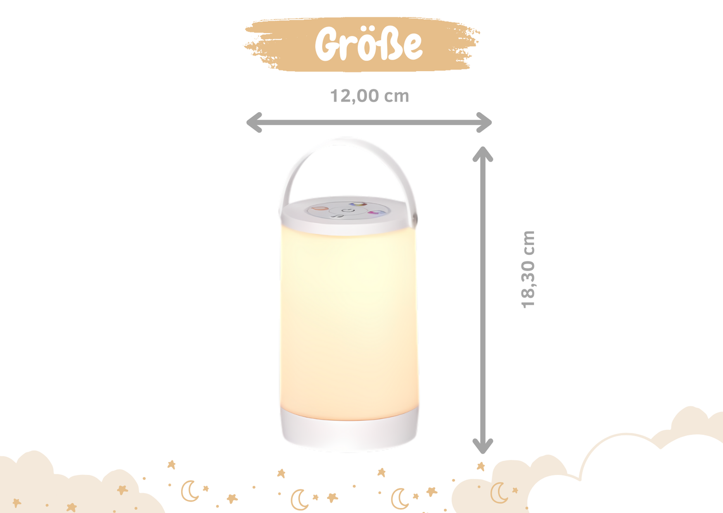 Nachtlicht Farbzauber Laterne