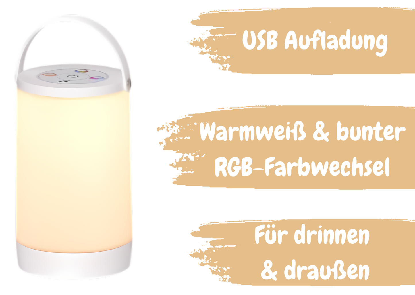 Nachtlicht Farbzauber Laterne
