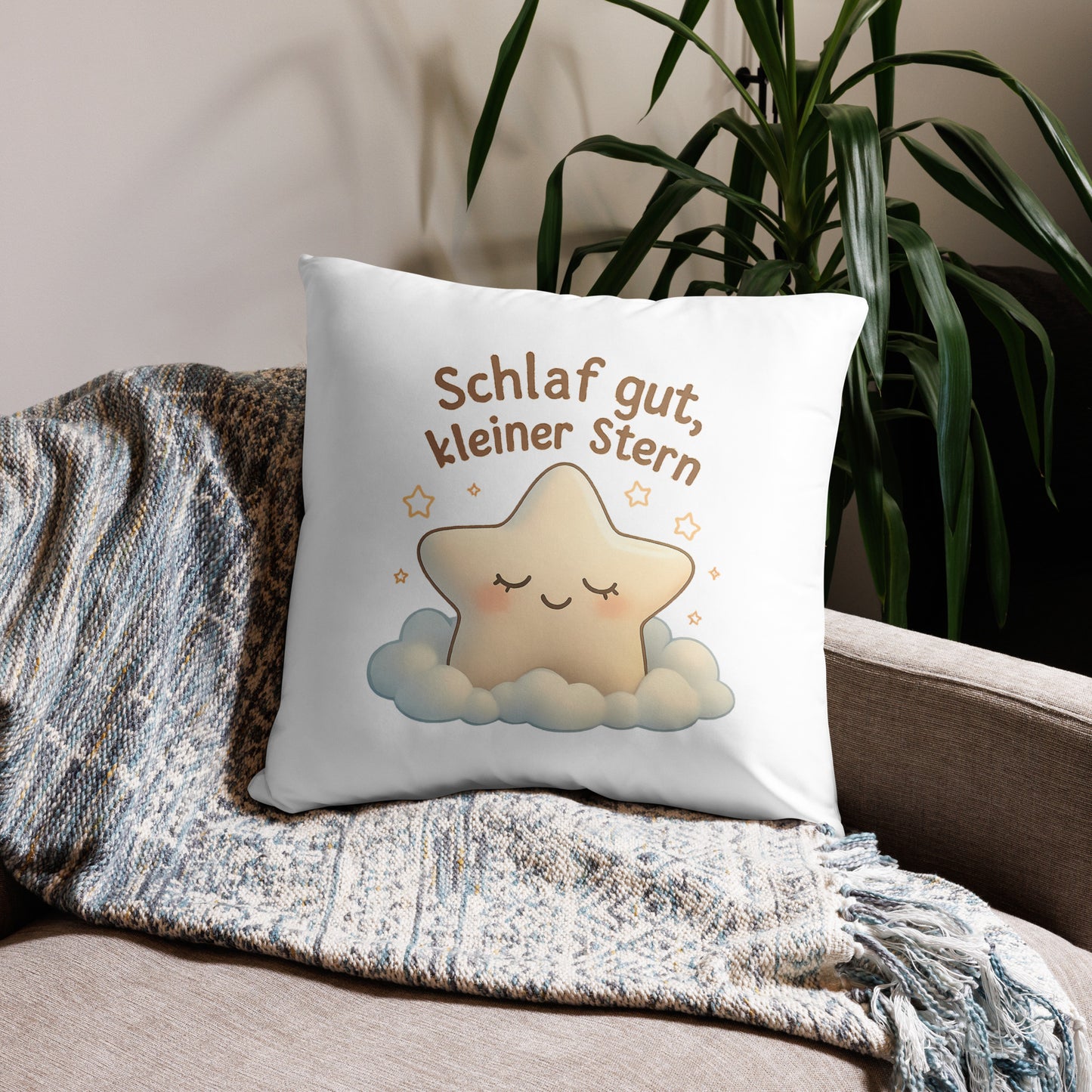 Kissen - Schlaf gut kleiner Stern