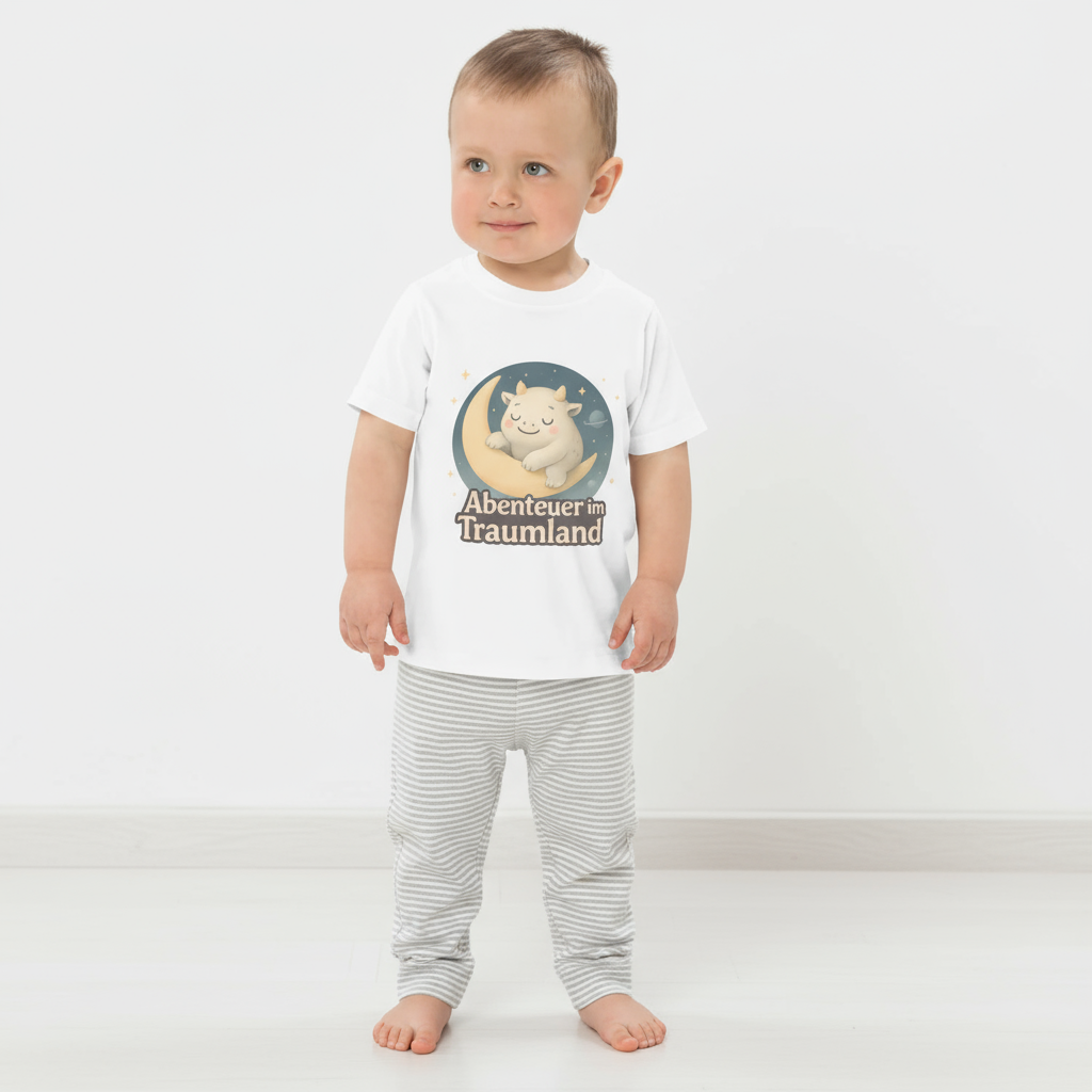 Schlafshirt für Kinder - Abenteuer Traumland