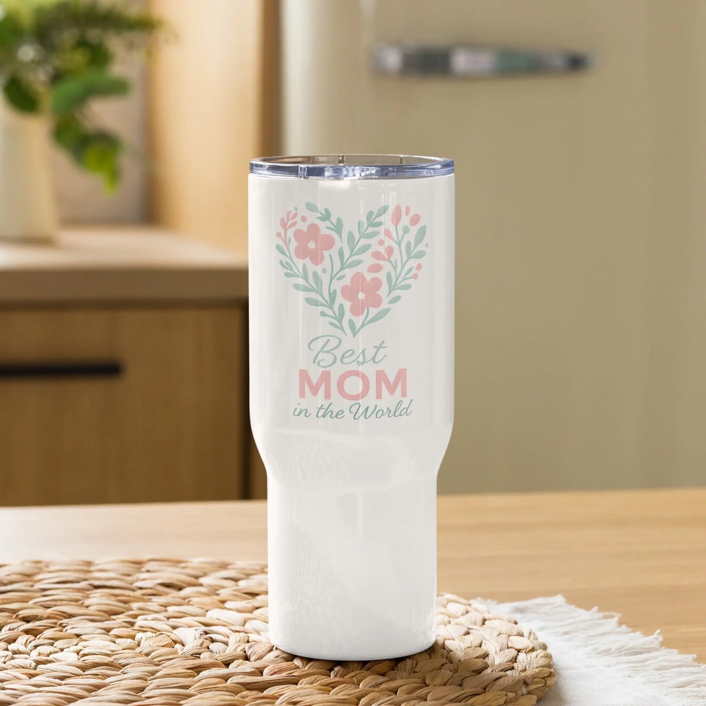 Thermobecher mit Griff - Best MOM of the World