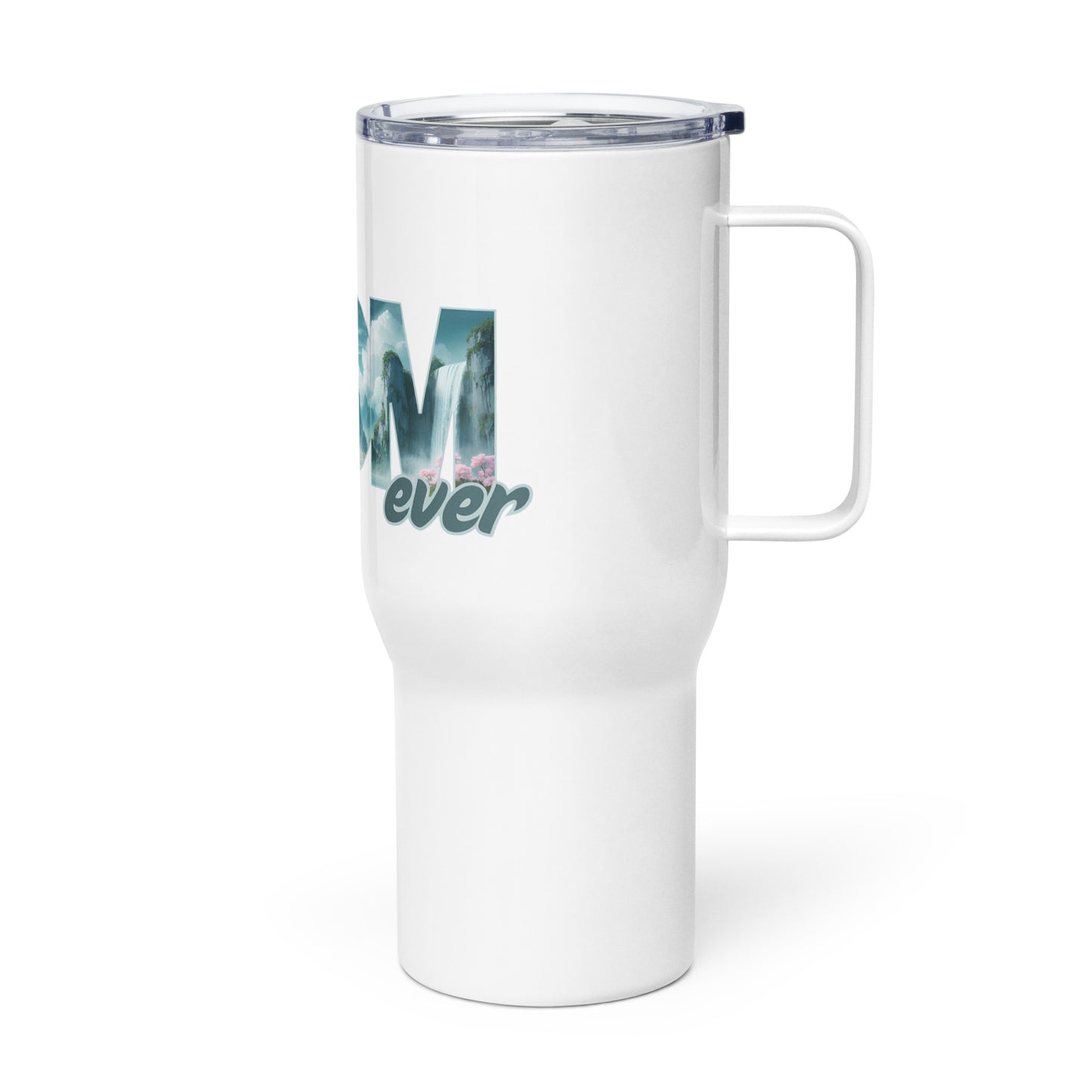 Thermobecher mit Griff - Best MOM blau