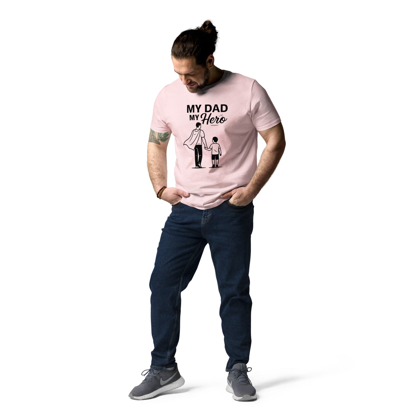 Bio-Baumwoll-T-Shirt - My Dad My Hero