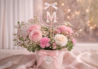 Personalisierter Acryl-Anhänger mit Namen – vielseitige Deko & Geschenkidee