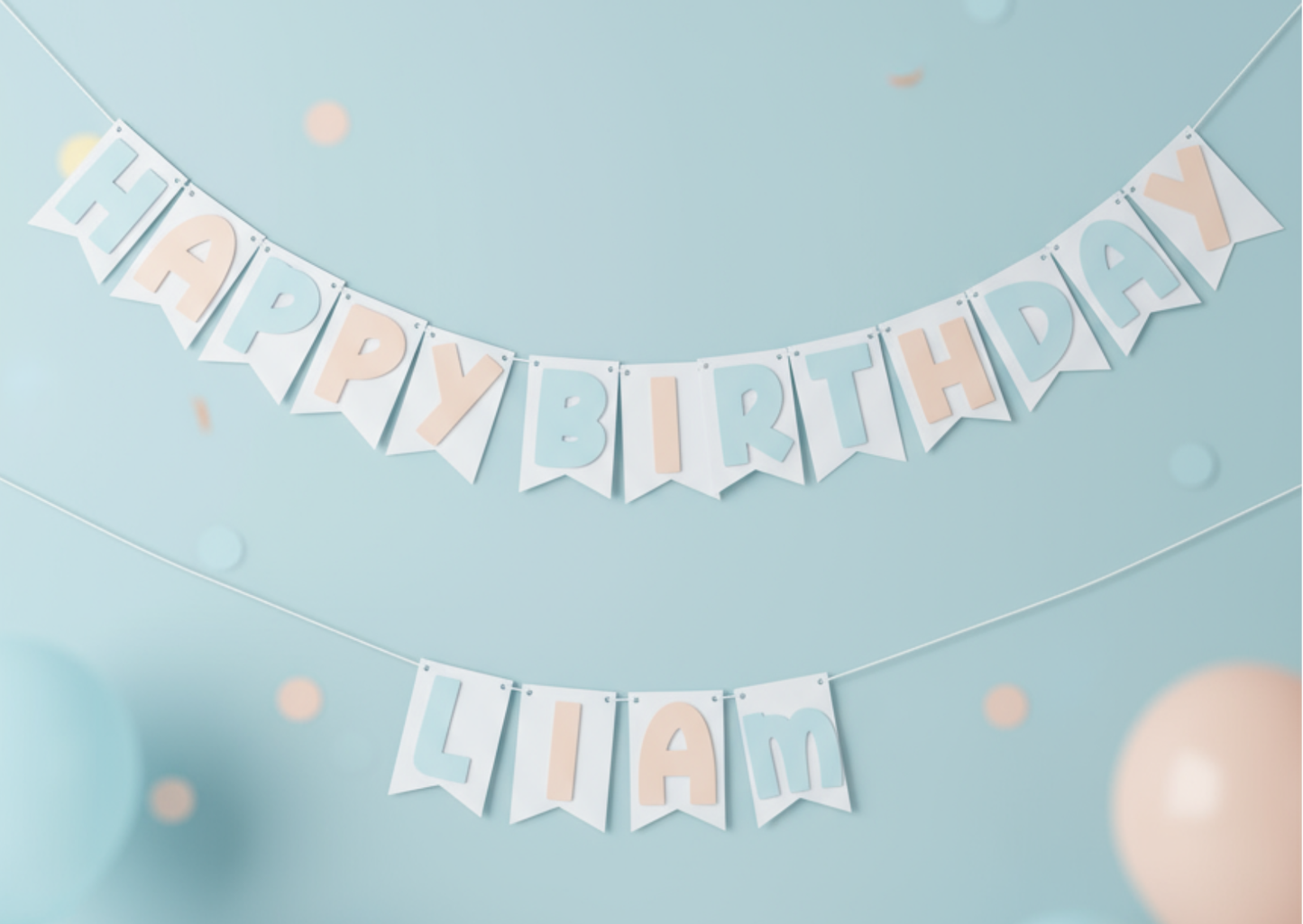Geburtstagsgirlande