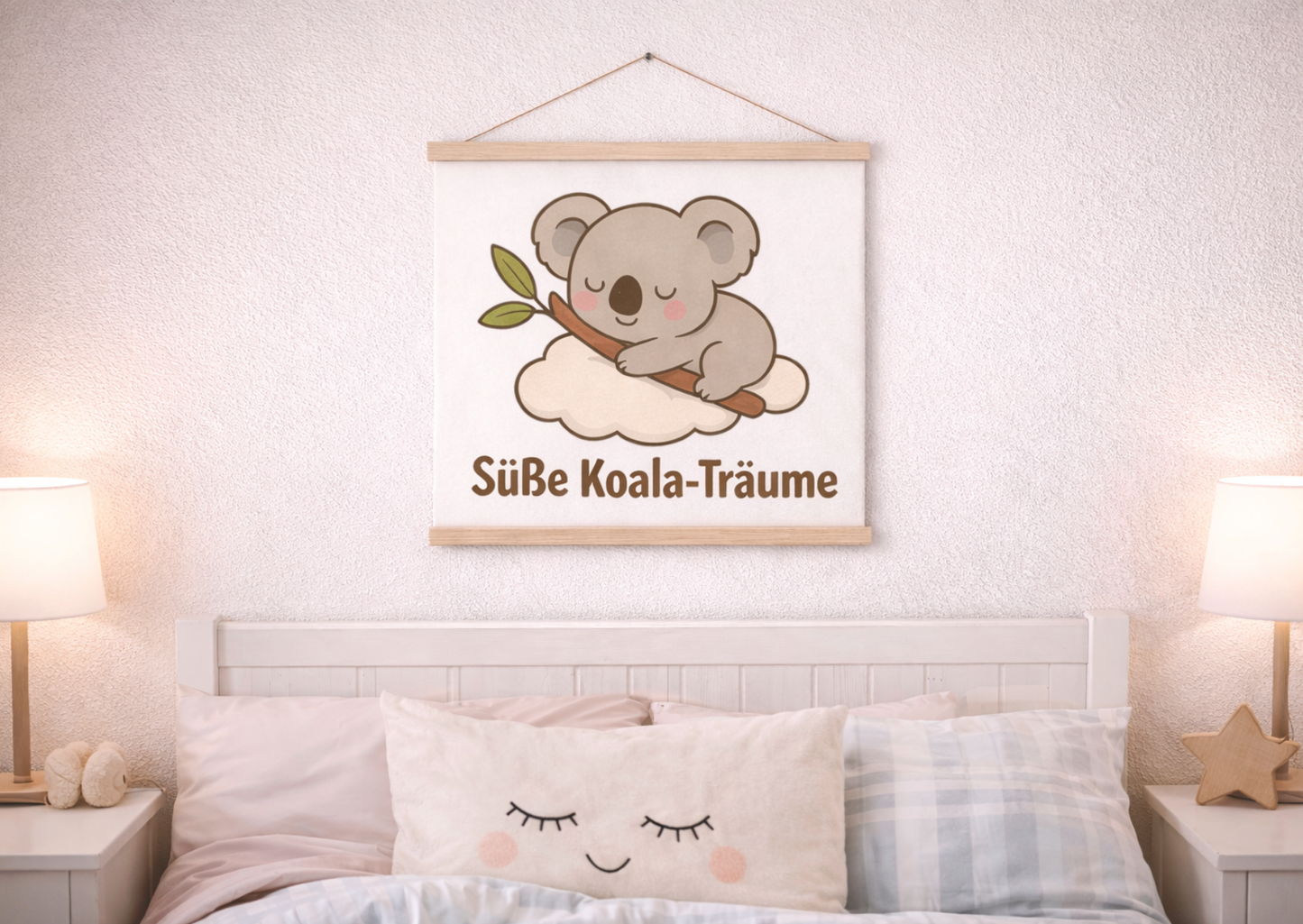 Poster mit Aufhängern - Koala Träume