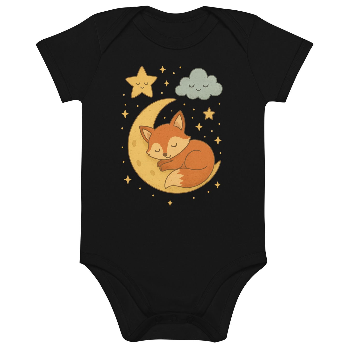 Babystrampler Bio-Baumwolle - Schlaf gut kleiner Fuchs
