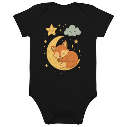 Babystrampler Bio-Baumwolle - Schlaf gut kleiner Fuchs