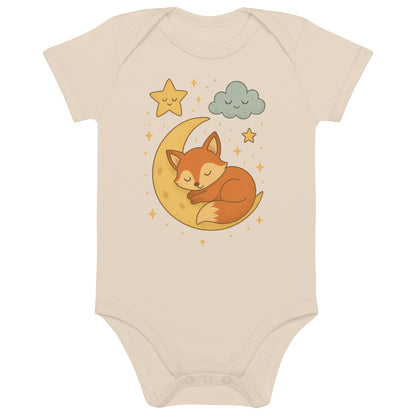 Babystrampler Bio-Baumwolle - Schlaf gut kleiner Fuchs