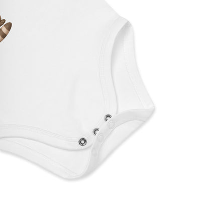 Nickelfreie Druckknöpfe des Raxi-Bio-Babybodys