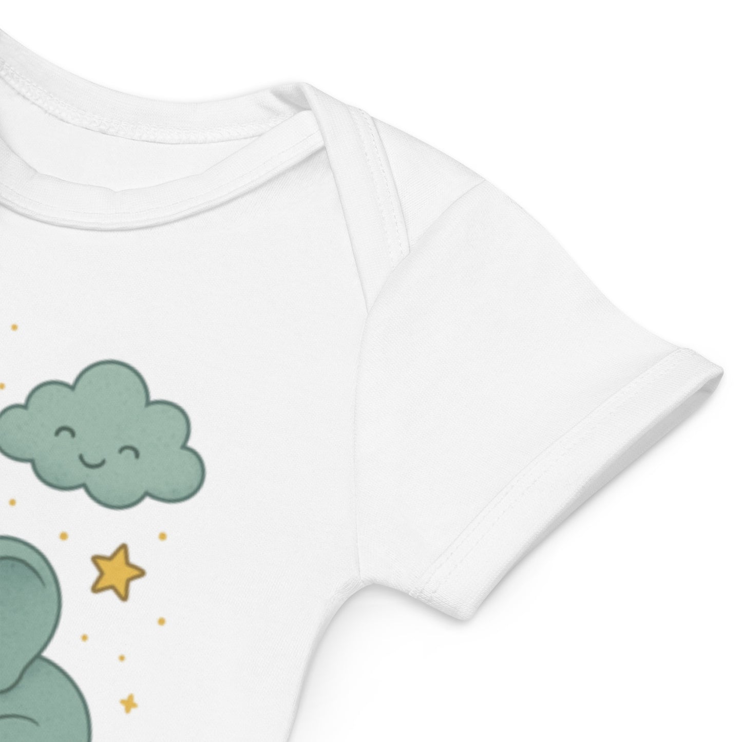 Babystrampler Bio-Baumwolle - Schlaf gut kleiner Elefant