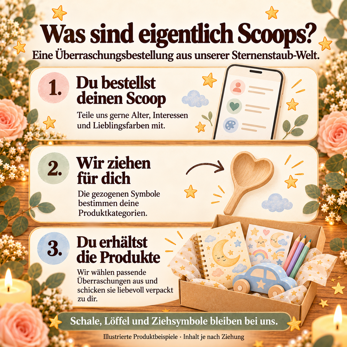 Sternenstaub Scoop – Überraschungen für kleine Entdecker