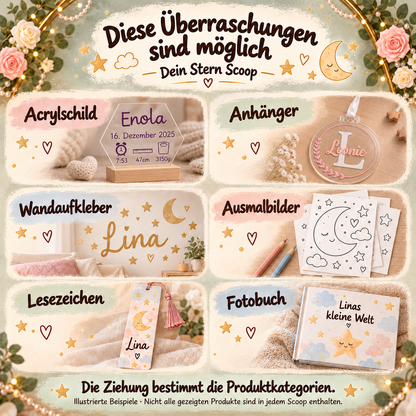Dein Stern Scoop – personalisierte Überraschungen für Kinder