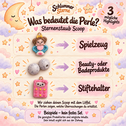 Sternenstaub Scoop – Überraschungen für kleine Entdecker