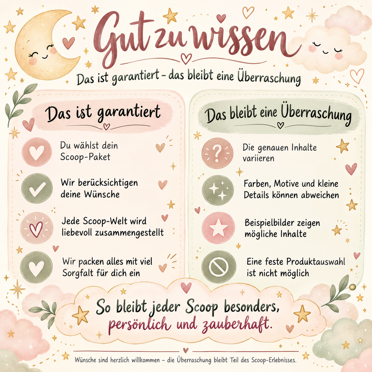 Dein Stern Scoop – personalisierte Überraschungen für Kinder