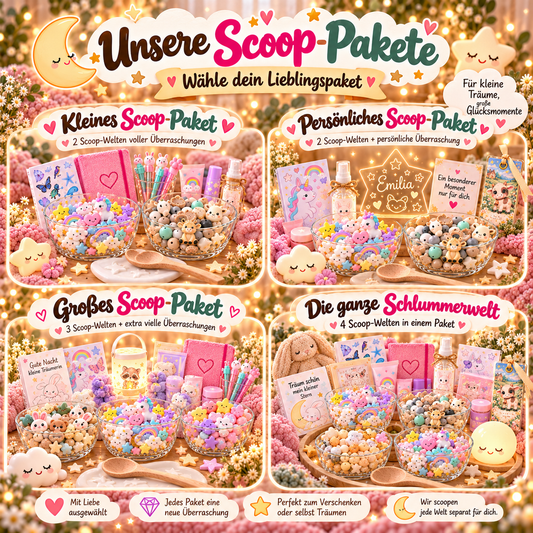 Scoop-Pakete – Mehr Welten, mehr Überraschungen