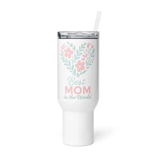 Thermobecher mit Griff - Best MOM of the World