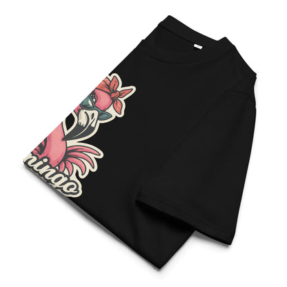 Bio-Baumwoll-T-Shirt Flamingo Mama