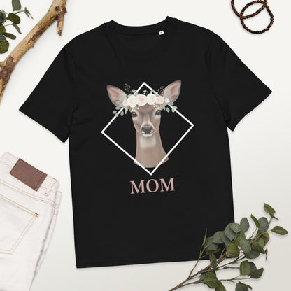 Bio-Baumwoll-T-Shirt Mama Hirsch - Familienlook