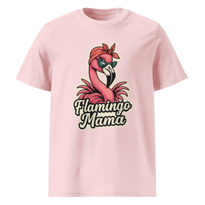 Bio-Baumwoll-T-Shirt Flamingo Mama