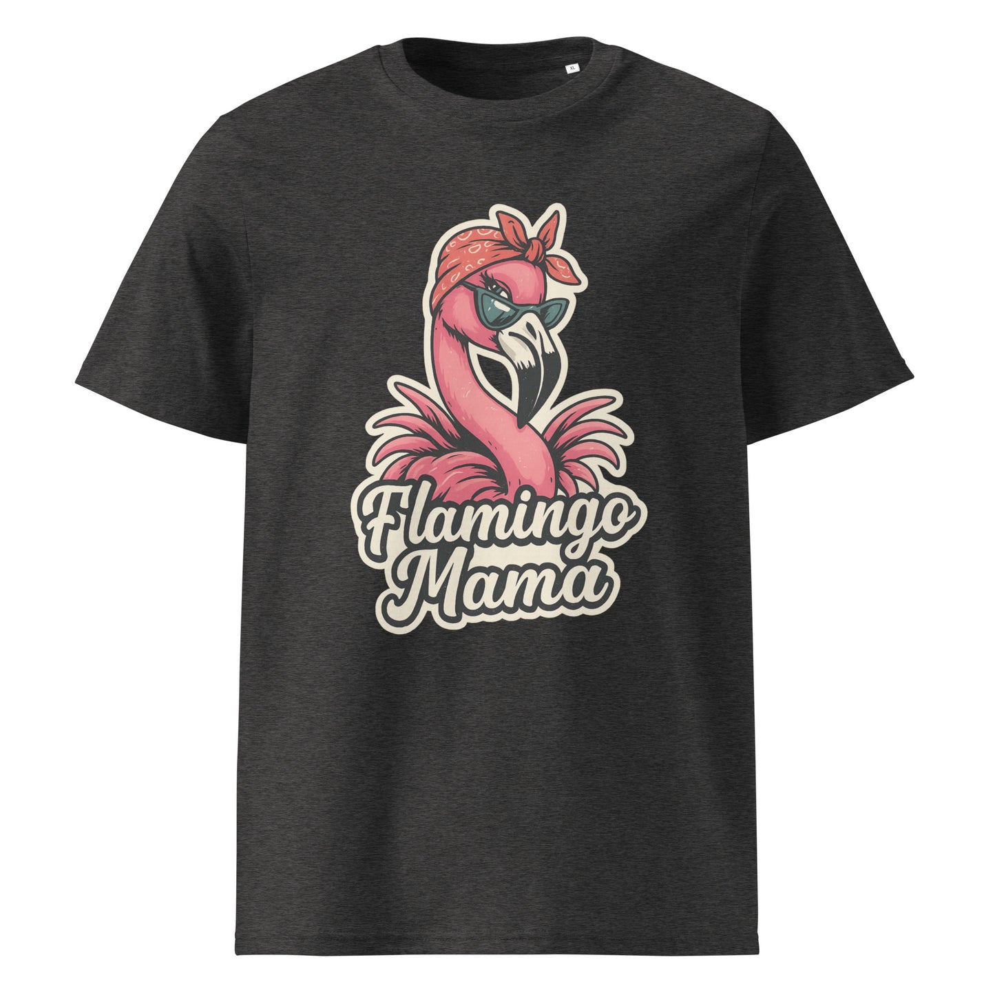 Bio-Baumwoll-T-Shirt Flamingo Mama