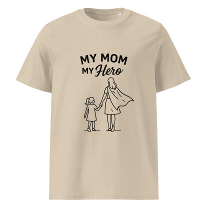 Bio-Baumwoll-T-Shirt My Mom My Hero