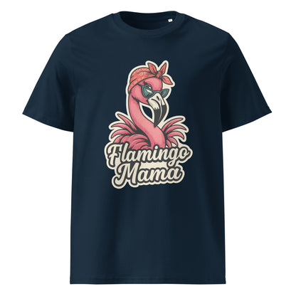 Bio-Baumwoll-T-Shirt Flamingo Mama