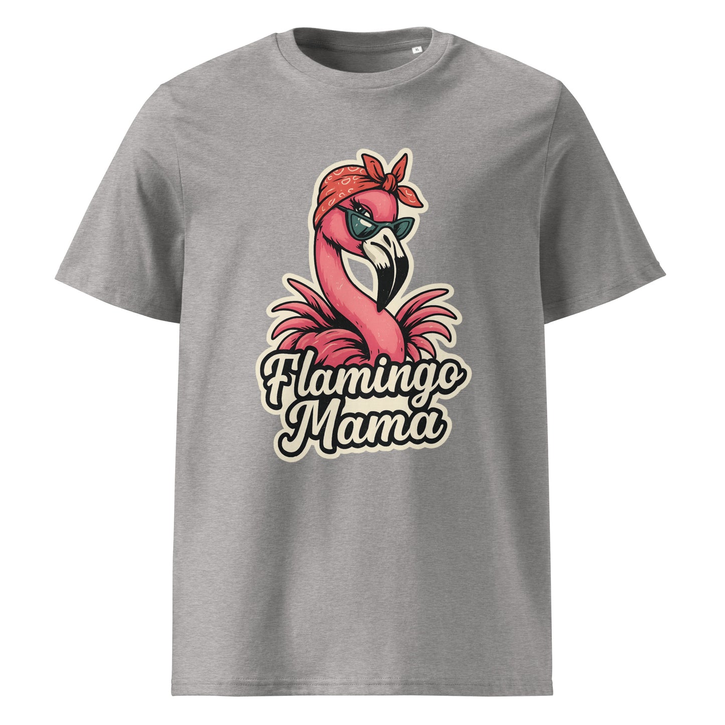 Bio-Baumwoll-T-Shirt Flamingo Mama