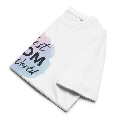 ,,Best MOM in the World'' Bio-Baumwoll-T-Shirt