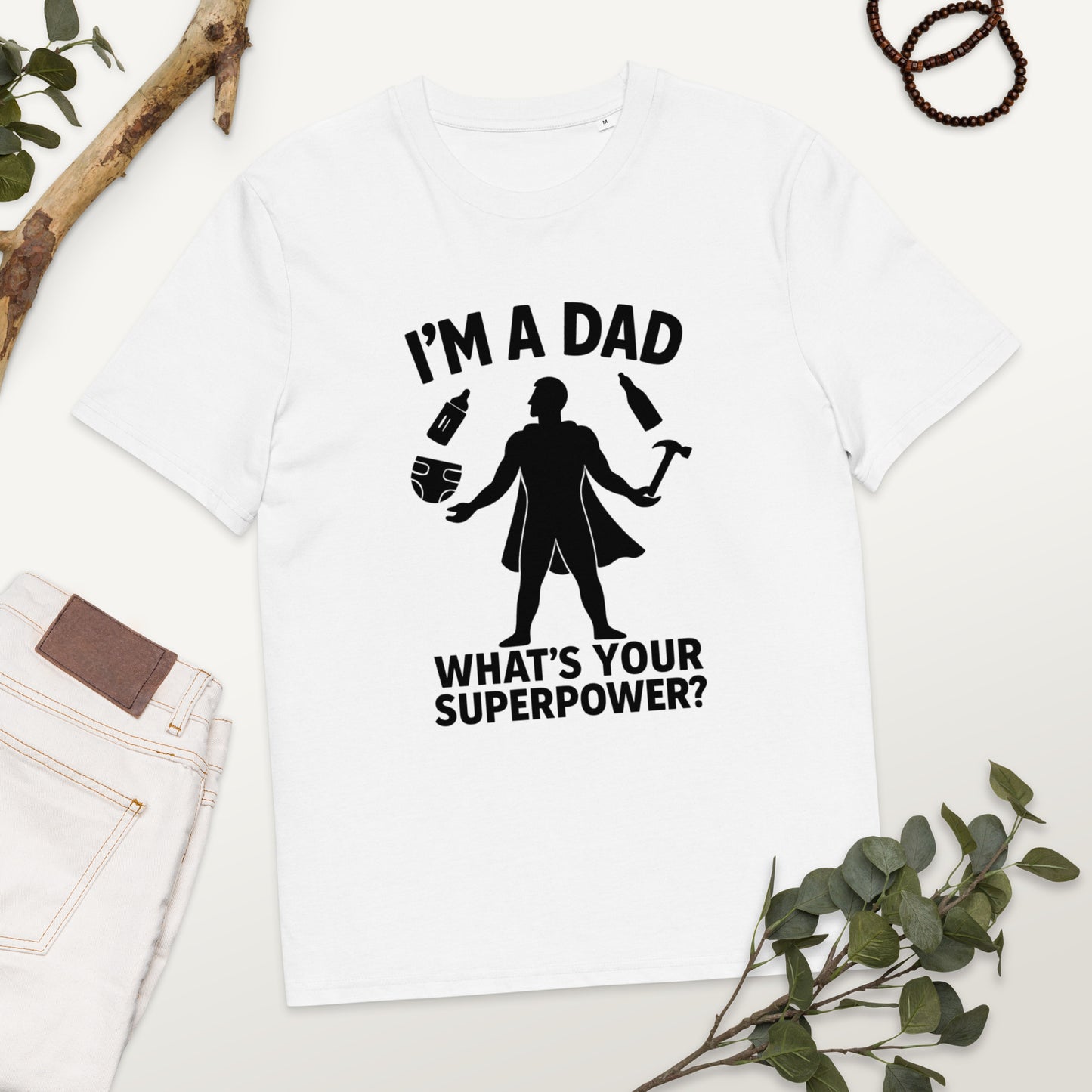 Bio-Baumwoll-T-Shirt I'm a DAD